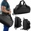 BT02 Black Water-Resistant Duffel Bag - Image 5