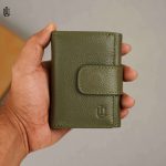 Edd Trifold Wallet – Olive - Image 5